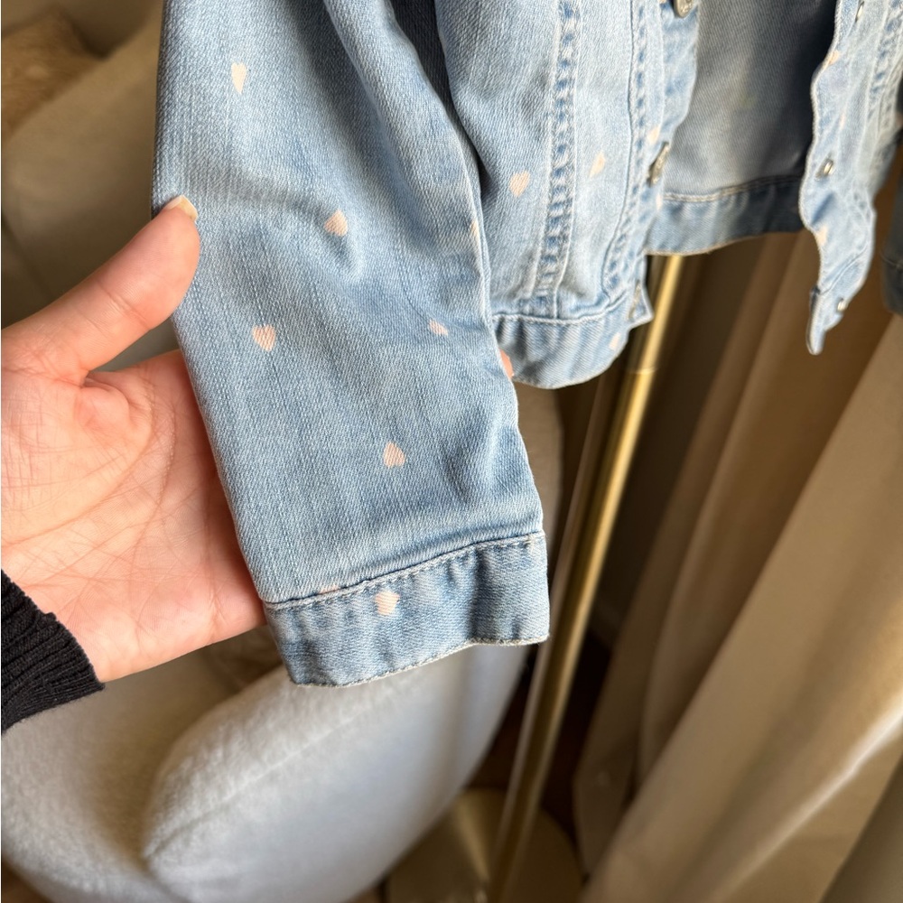 OshKosh B'gosh Blue Cropped Jean Jacket - Picture 4 of 6